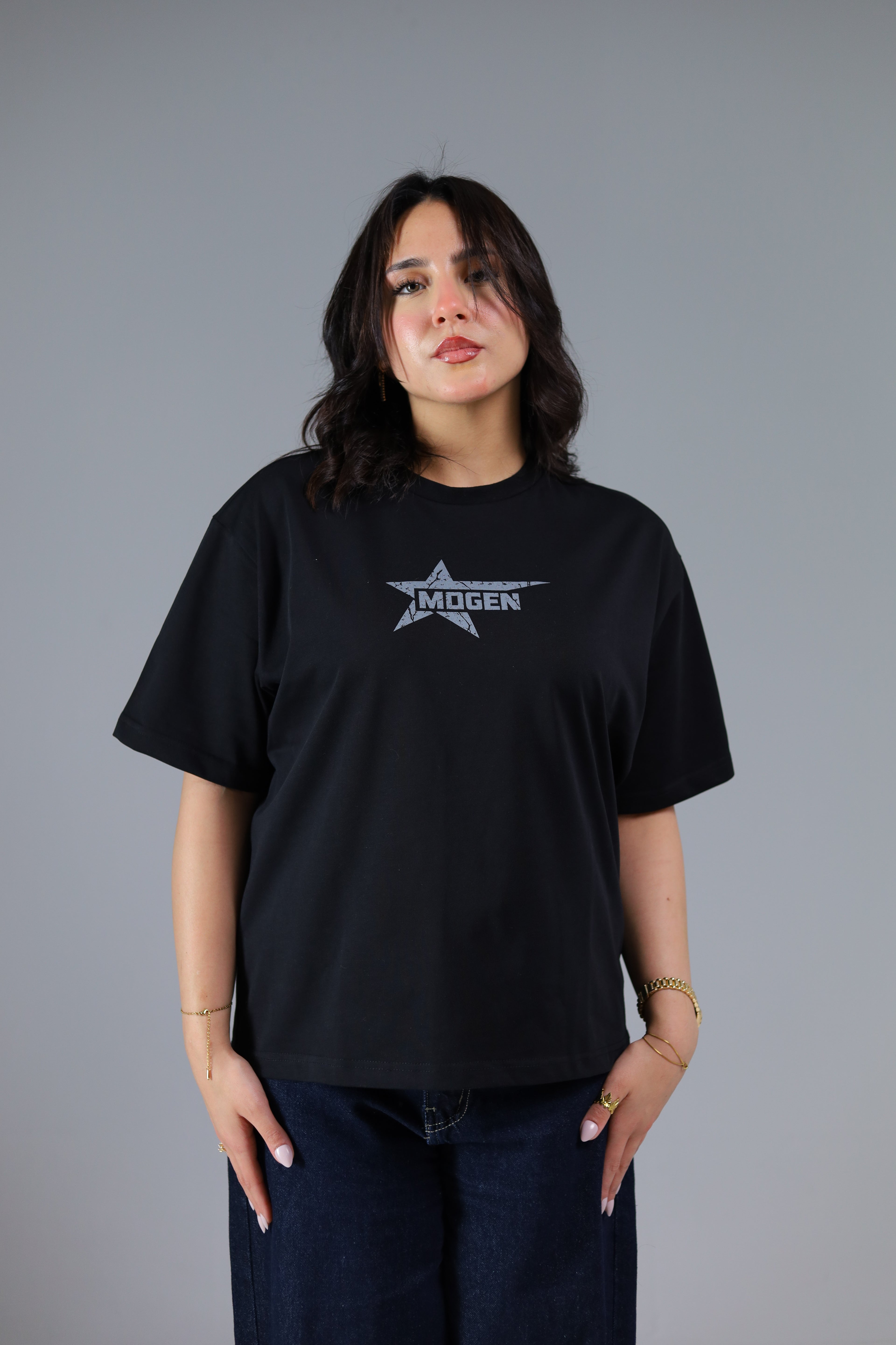 MOGEN Midnight Star Boxy T-shirt