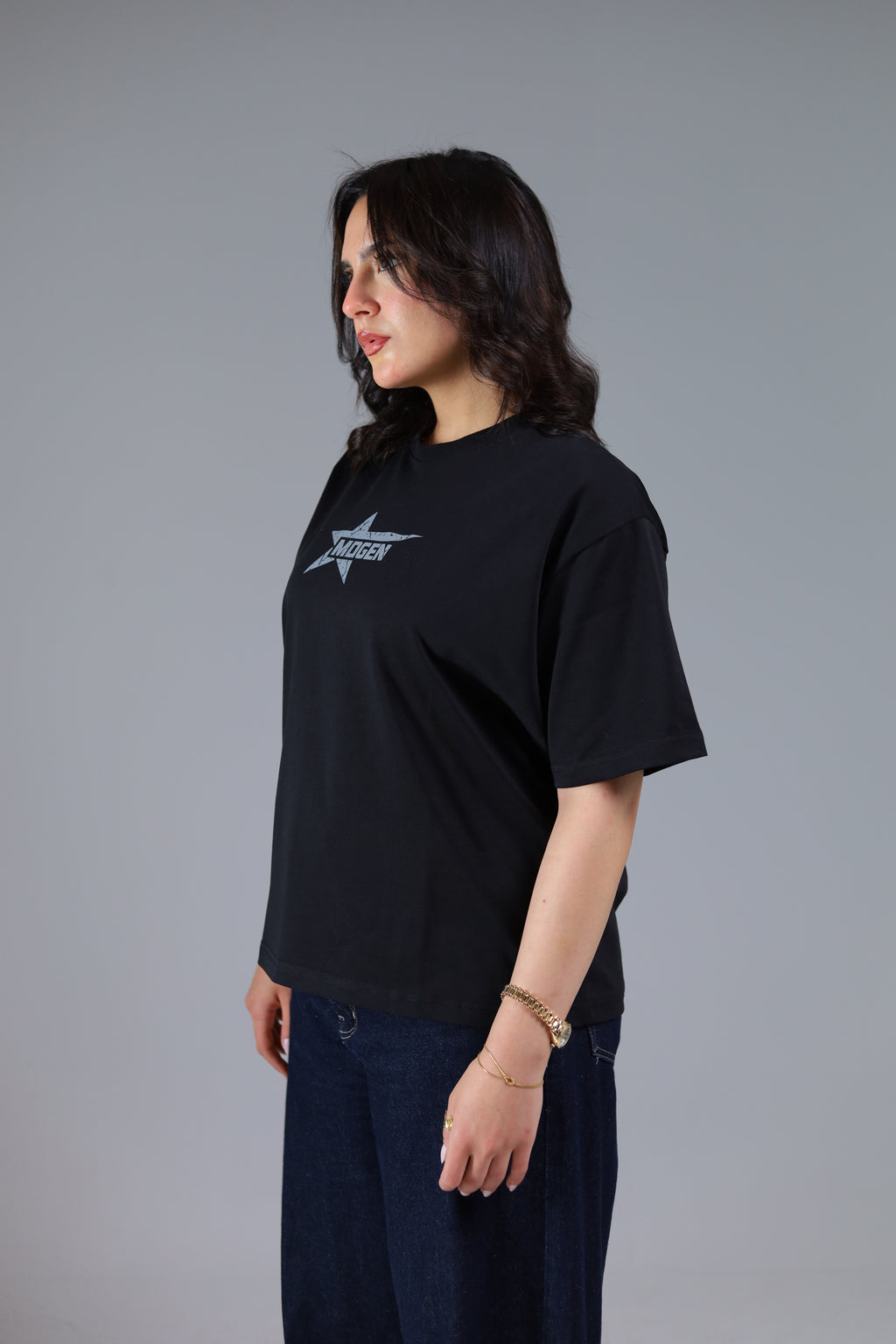MOGEN Midnight Star Boxy T-shirt