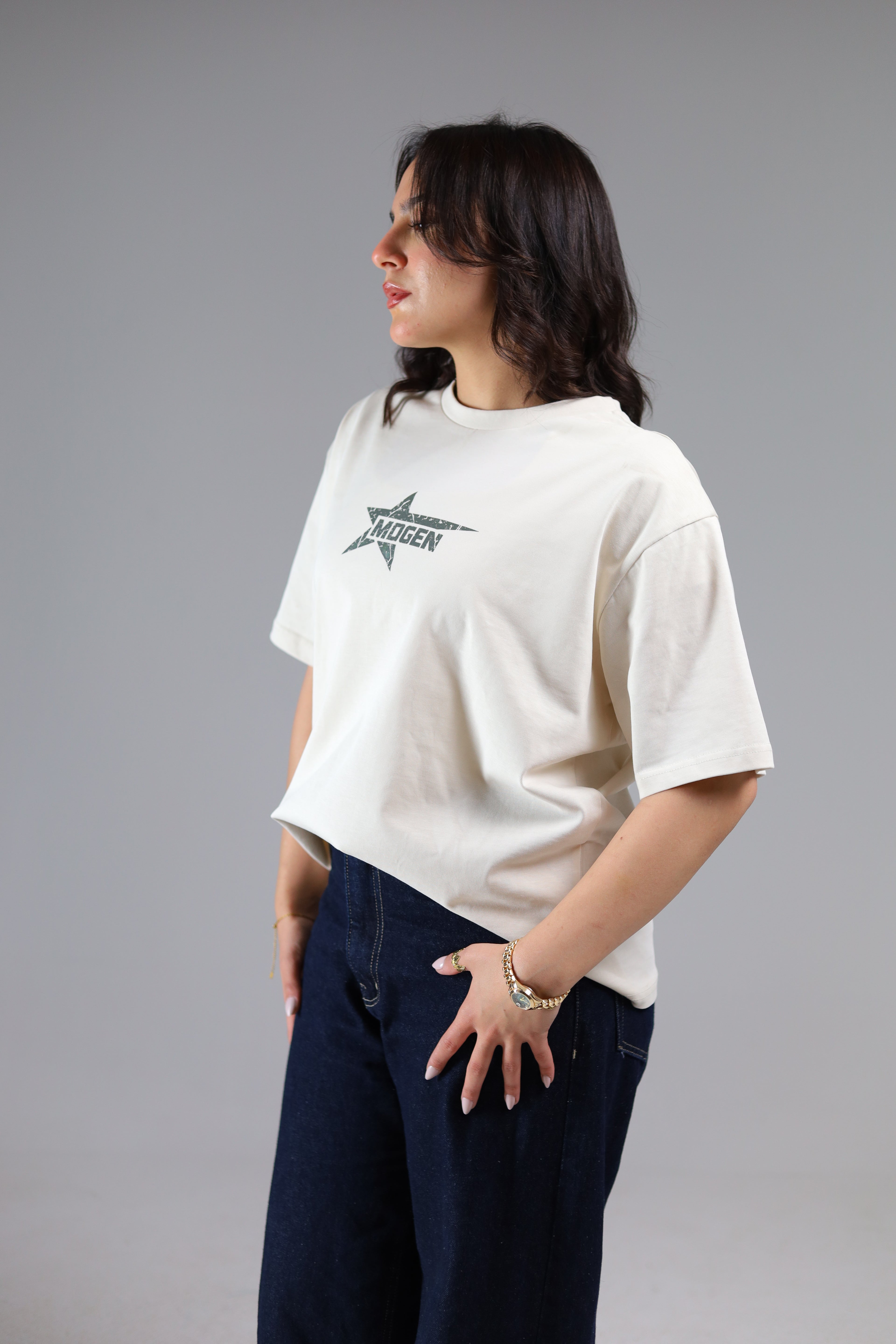MOGEN Midnight Star Boxy T-shirt